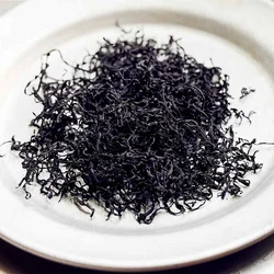 ひじきはもちろん乾物でも。その場合の分量は10g、20分ほど水でもどしてから1分ゆでて。