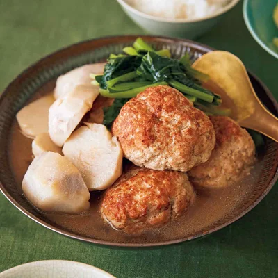 肉だんごのオイスターソース煮