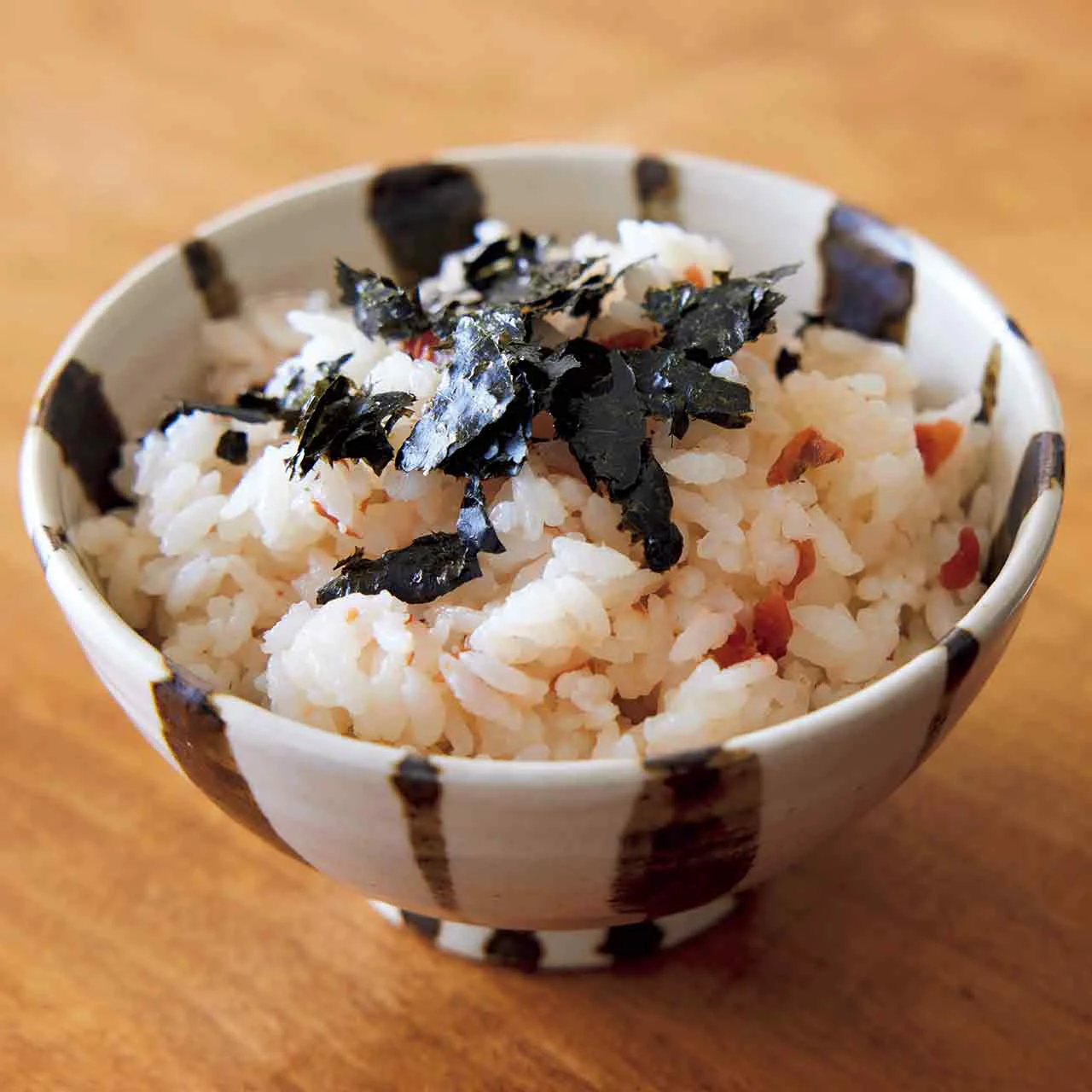 梅たらことバターの混ぜご飯