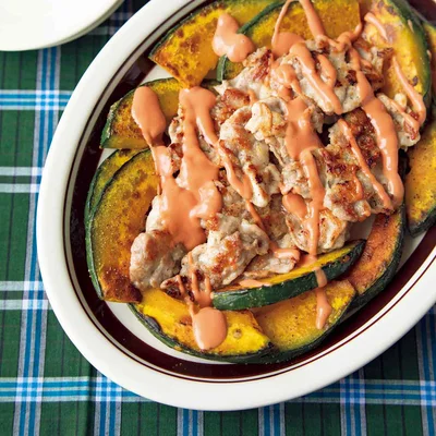 豚肉とかぼちゃのソテー