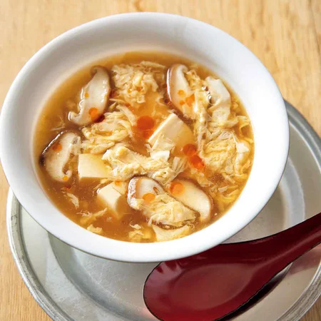 ソース風味の酸辣湯(サンラータン)