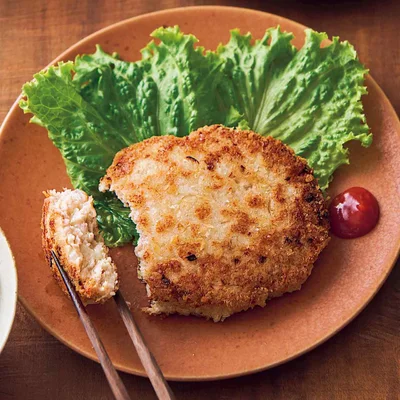「とりひき肉のチーズカツ風」の献立