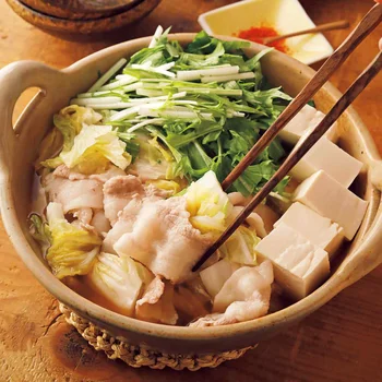 豚肉と白菜の鍋