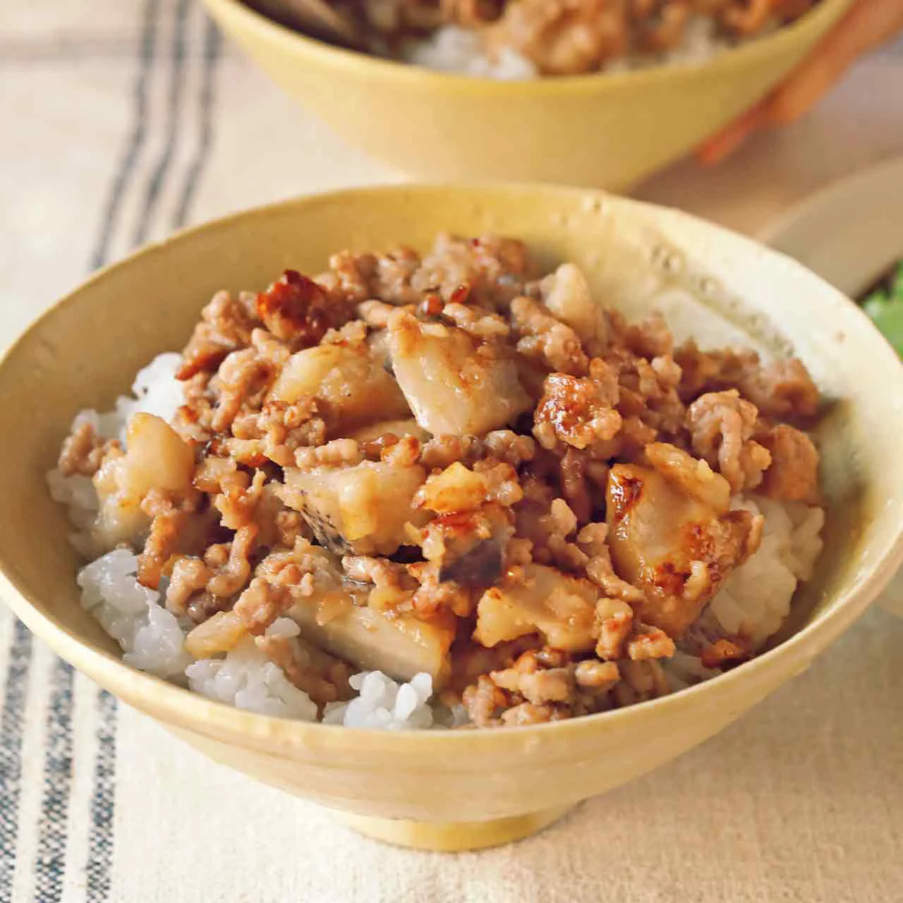 れんこんそぼろ丼