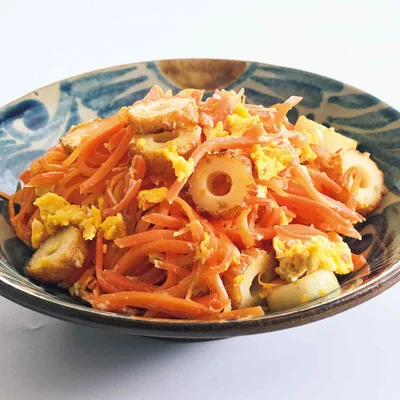 塩もみにんじんしりしり