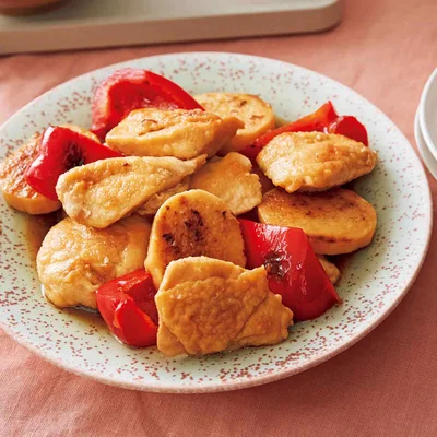 「とり肉と長いもの焼きびたし」の献立