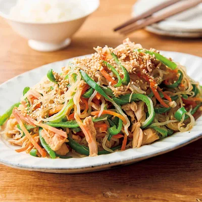 大満足！ しらたきチャプチェ