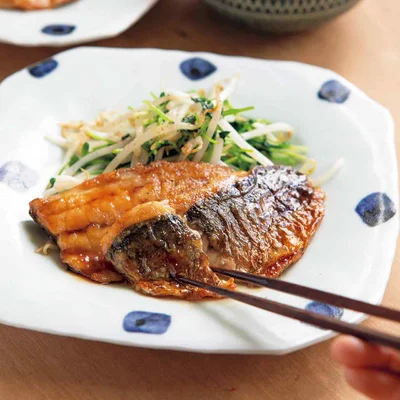 あじの照り焼き