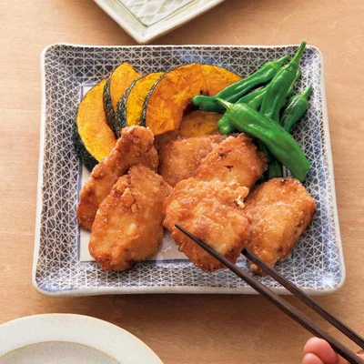 かじきの竜田揚げ