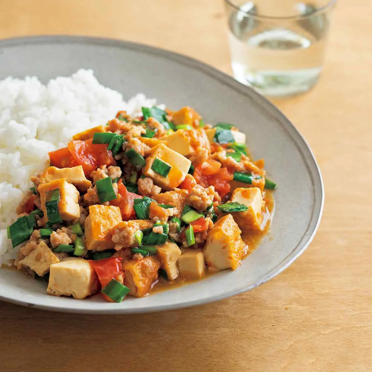 夏の厚揚げ麻婆飯
