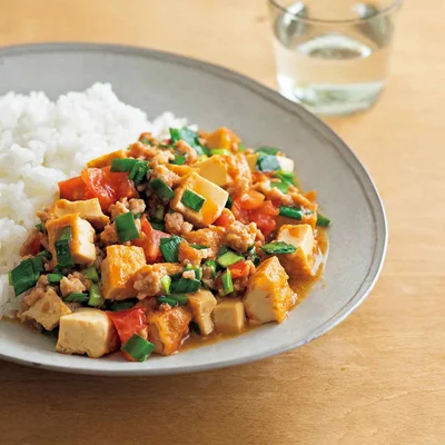 夏の厚揚げ麻婆飯