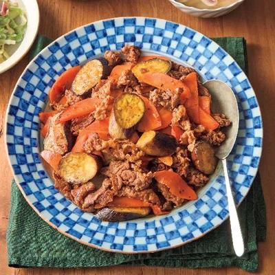 牛肉と野菜の一気炒め