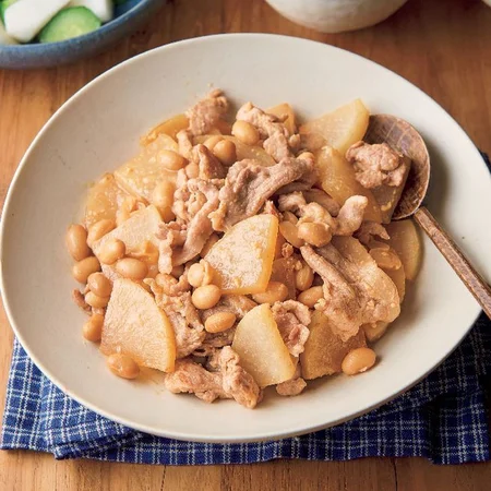 豚肉と大根のみそ煮