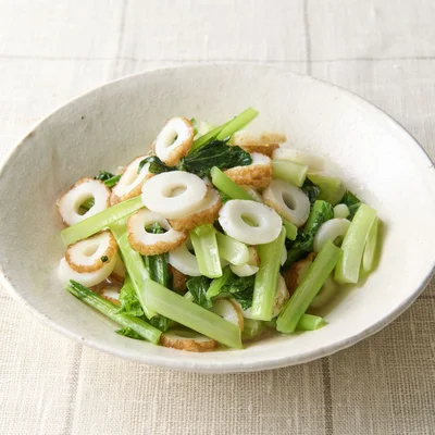ちくわと小松菜のさっと煮