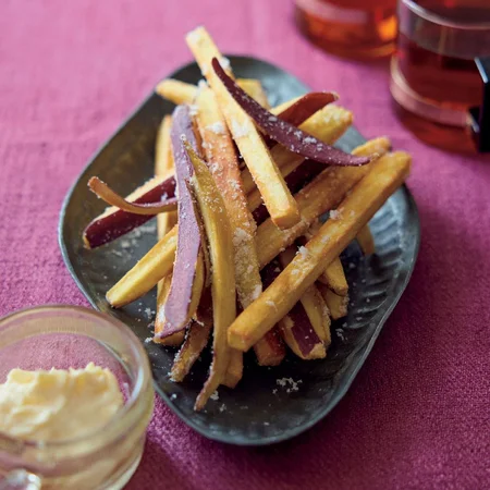 さつまいもスティック クリチバター添え