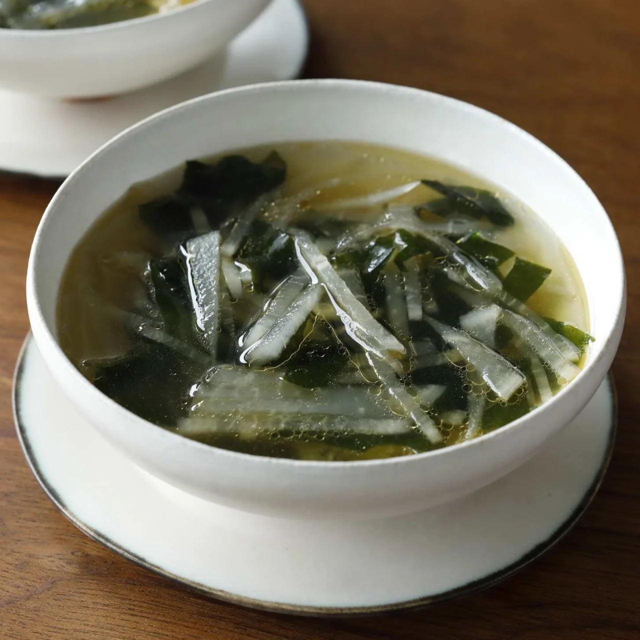 大根とわかめのスープ