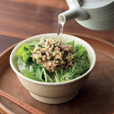 ツナのなめろうご飯