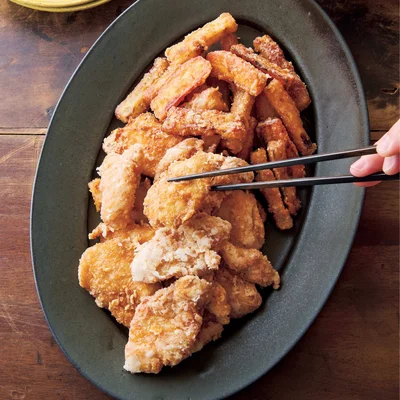おかかごろものとりから揚げ