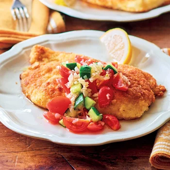 ミラノ風チキンカツレツ