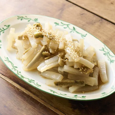大根とごぼうの中華あえ