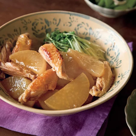 手羽中と大根のオイスター煮