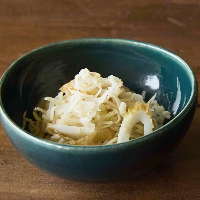 切り干し大根とちくわの中華あえ