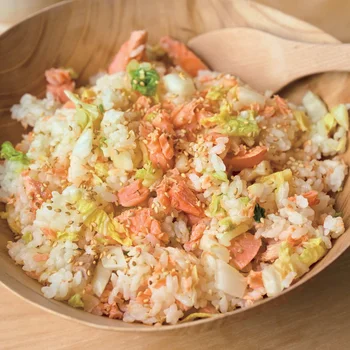 白菜と鮭の混ぜずし