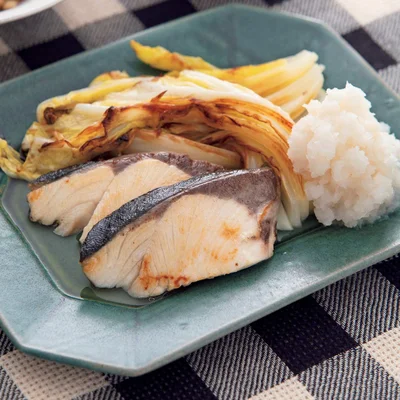 ぶりと白菜のステーキ