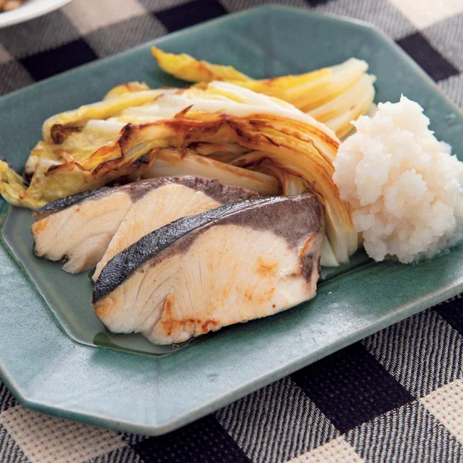 ぶりと白菜のステーキ