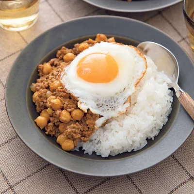 レンジキーマカレー