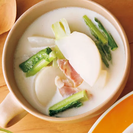 かぶのミルクスープ