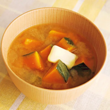 かぼちゃのバターみそ汁