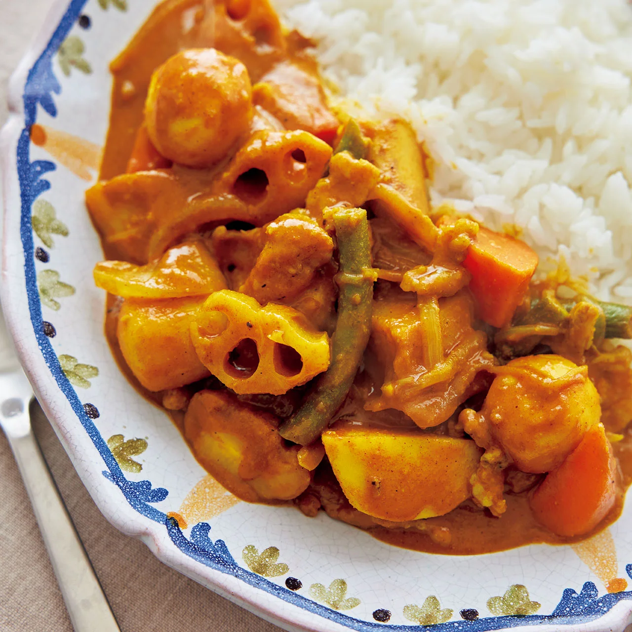 野菜充実カレー