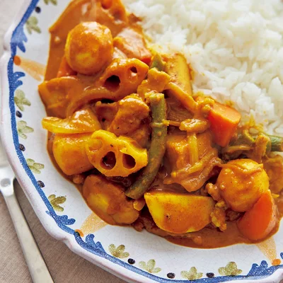 野菜充実カレー