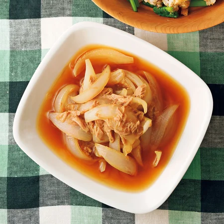 新玉ねぎのツナ煮