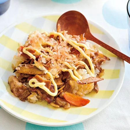 きんぴら混ぜご飯