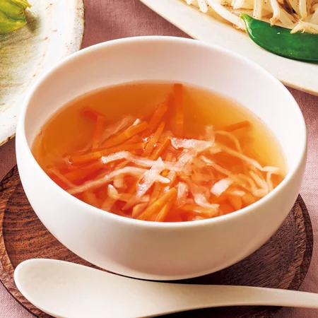 にんじんと切り干し大根のスープ