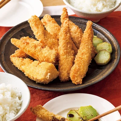 たけのことささ身のフライ