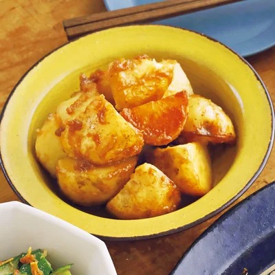 新じゃがのこっくり煮