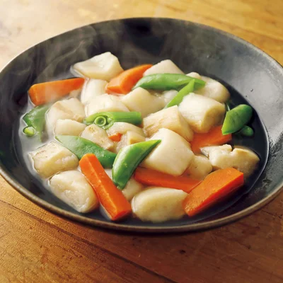 野菜と麩の煮もの
