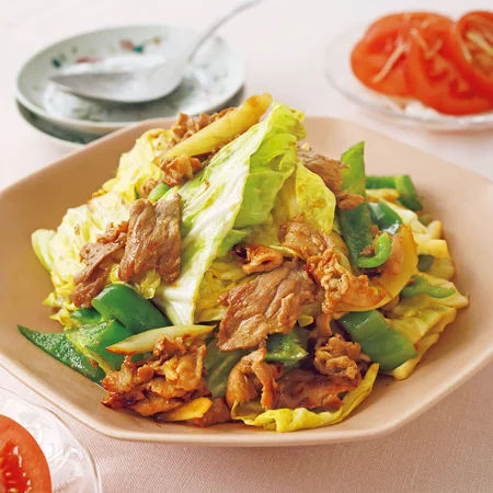 豚肉とキャベツの中華炒め