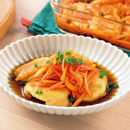 とりむねとにんじんの南蛮漬け風