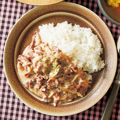 簡単ビーフストロガノフ