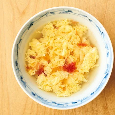 梅かき玉つゆ