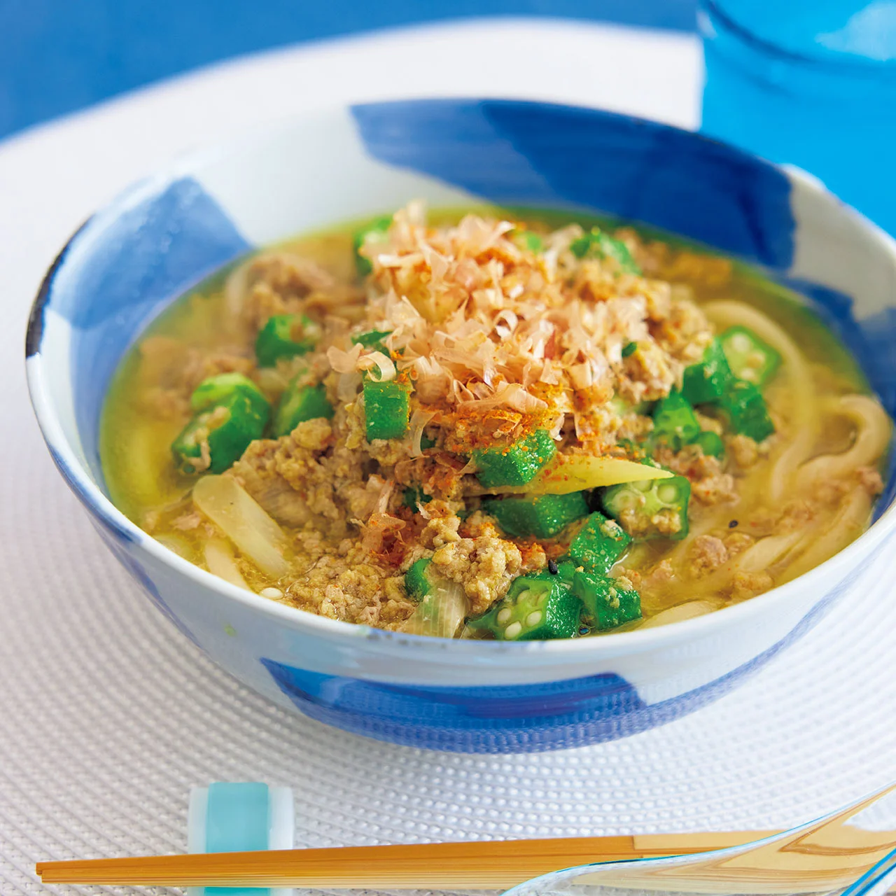 真夏のカレーうどん