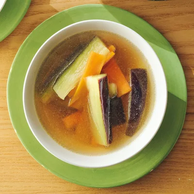 なすの中華スープ