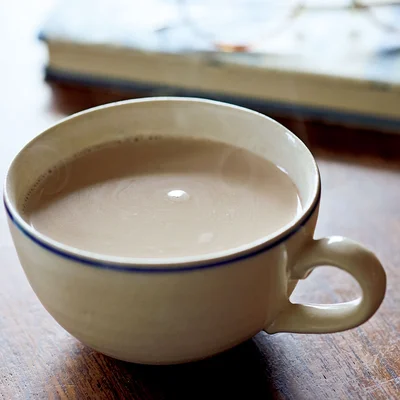 ホット麦茶チャイ