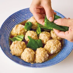 味つけしてレンチンで完成