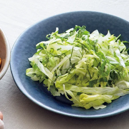 レタスと青じそのさっぱりサラダ