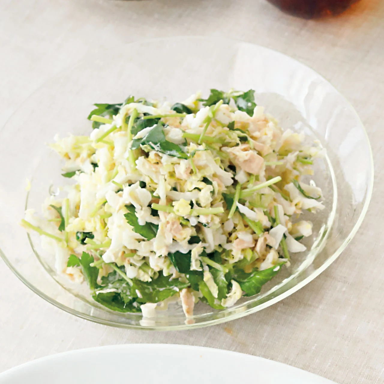 白菜のツナマヨサラダ
